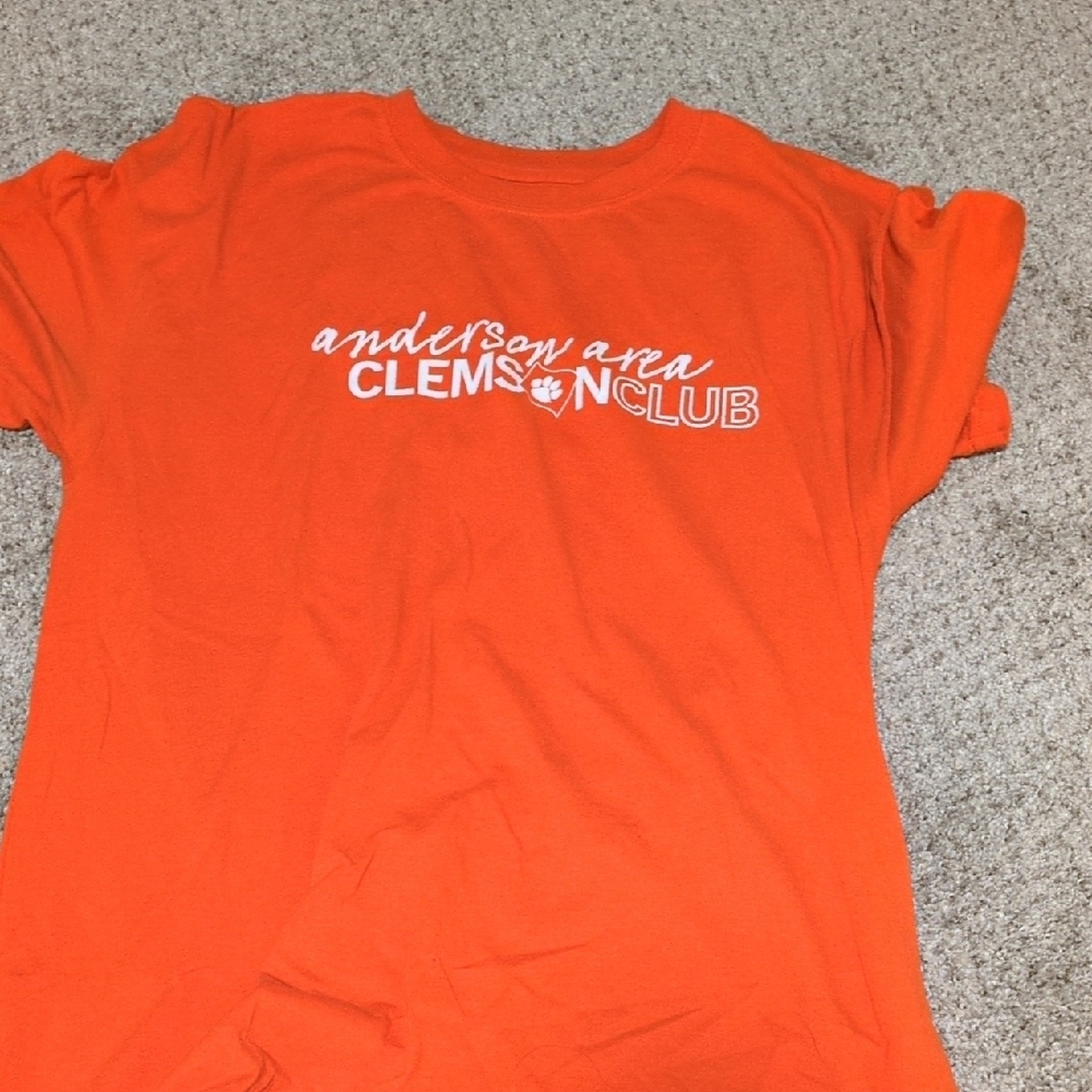 Vibrant Orange Clemson Club Tee